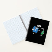 Geschenk von Vater und Sohn für die Computertechni Notizblock (Innenseite)