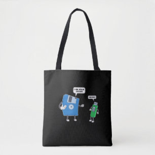 Geschenk von Vater und Sohn für die Computertechni Tasche