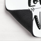 Geschenk, was in der Liebe gemacht wird Mousepad (Ecke)