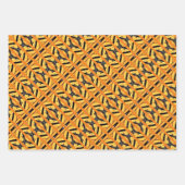 Geschenk Wrap Abstrakt Monarch Wings Geschenkpapier Set (Vorderseite)