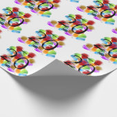 Geschenk Wrap Birthday Balloons HAMbyWG Geschenkpapier (Ecke)