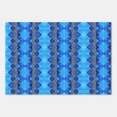 Geschenk Wrap Blue Himalayan Poppies Geschenkpapier Set (Vorderseite)