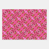 Geschenk Wrap Papier rosa Peonies. (Vorderseite 3)