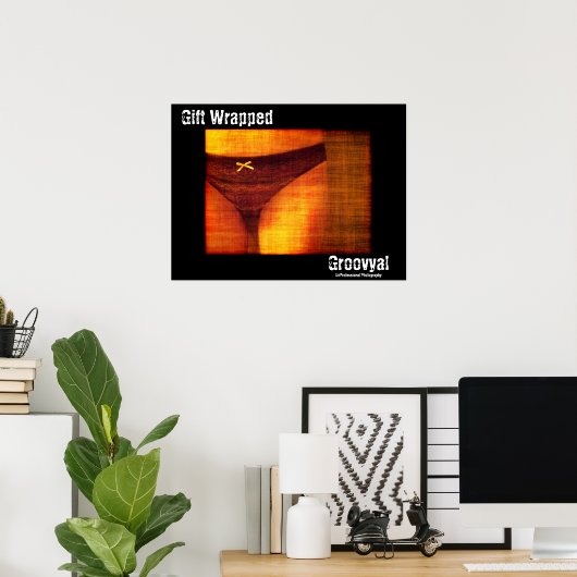 Geschenk wrap poster (Heimbüro)