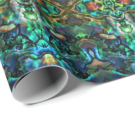 Geschenk Wrap Roll Abalone Geschenkpapier (Rolleneckpunkt)