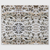 Geschenk Wrap Roll Elk Antler Geschenkpapier (Flach)