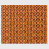 Geschenk Wrap Roll Gazanias Geschenkpapier (Flach)