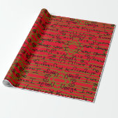 Geschenk Wrap Roll Kwanzaa Grundsätze Geschenkpapier (Ungerollt)