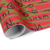 Geschenk Wrap Roll Kwanzaa Grundsätze Geschenkpapier (Rolleneckpunkt)