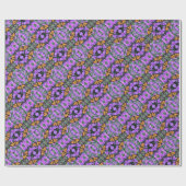 Geschenk Wrap Roll Monarchie über Lila Meister Geschenkpapier (Flach)