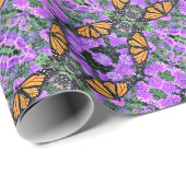 Geschenk Wrap Roll Monarchie über Lila Meister Geschenkpapier (Rolleneckpunkt)