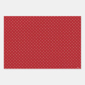 Geschenk Wrap rot und weiß Polka Dots HAMbyWG Geschenkpapier Set (Vorderseite 2)