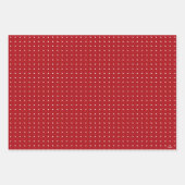Geschenk Wrap rot und weiß Polka Dots HAMbyWG Geschenkpapier Set (Vorderseite 3)