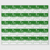 Geschenk Wrap/Snowman Geschenkpapier (Flach)