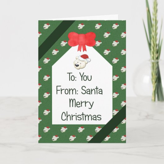 Geschenk Wrap Weihnachten (Vorderseite)
