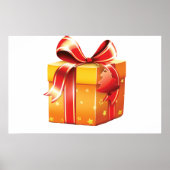 Geschenk Wrapped Present Poster (Vorne)