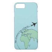 Geschenk zu Reisen mit Adventure Quote Case-Mate iPhone Hülle (Rückseite)