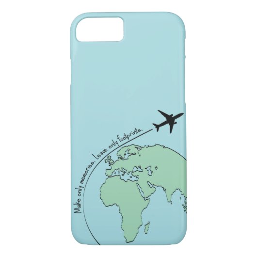 Geschenk zu Reisen mit Adventure Quote Case-Mate iPhone Hülle (Rückseite)