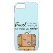 Geschenk zu Reisen mit Adventure Quote Case-Mate iPhone Hülle (Rückseite)