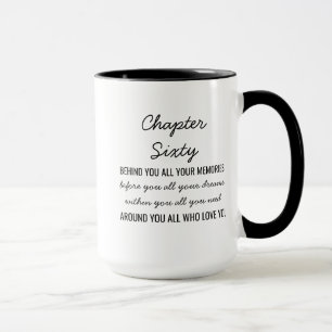 Geschenk zum 60. Geburtstag für Frauen, Personalis Tasse