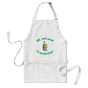 Geschenk zum 60. Geburtstag Vintage Schürze