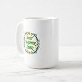 Geschenk zum Dank an den Lehrer Kaffeetasse (Vorderseite Links)