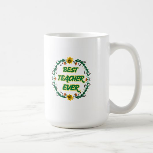 Geschenk zum Dank an den Lehrer Kaffeetasse (Rechts)