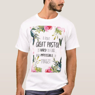 Geschenk zum Dank an den Pastor Zitat zur Wertschä T-Shirt