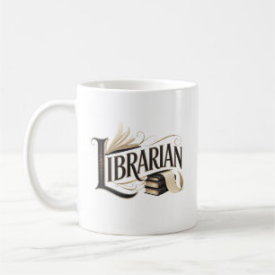 Geschenk zum Dank an die Schulbibliothekarin Kaffeetasse