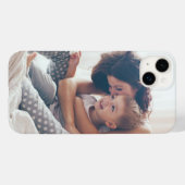 Geschenk zum Foto personalisierter Mutter Case-Mate iPhone Hülle (Rückseite (Horizontal))
