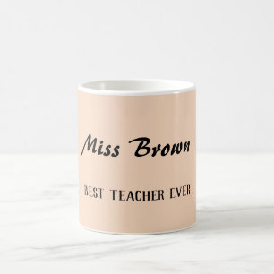 Geschenk zum Jahresende zur Lehrererkenntlichkeit  Kaffeetasse
