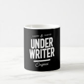 Geschenk zum Job-Titel des Underwriters Kaffeetasse (Mittel)