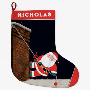 Geschenk zum Kletterurlaub Großer Weihnachtsstrumpf