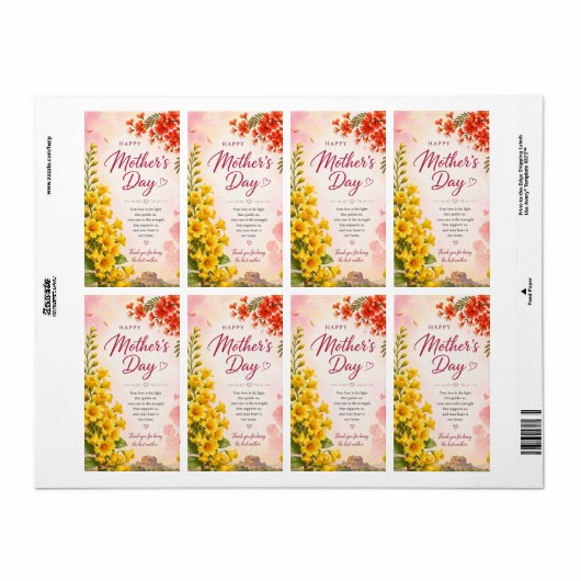 GESCHENK ZUM MUTTERTAG  (Vorne)