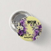 GESCHENK ZUM MUTTERTAG BUTTON (Vorne & Hinten)