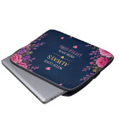 GESCHENK ZUM MUTTERTAG LAPTOPSCHUTZHÜLLE (Vorne Knopf)