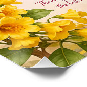 GESCHENK ZUM MUTTERTAG POSTER (Ecke)