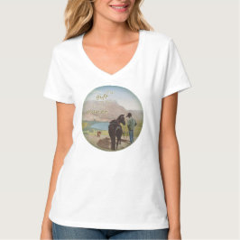 Geschenk zum Planeten - das t'shirt der Frau T-Shirt