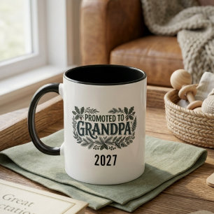 Geschenk zur Bekanntgabe des neuen Babys für den n Tasse