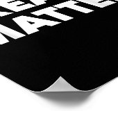 Geschenk zur Brustwartung Poster (Ecke)