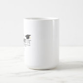 Geschenk zur Master-Abschlussfeier Lustige Gratula Kaffeetasse (Mittel)