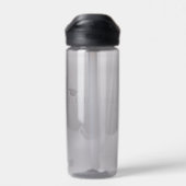 Geschenk zur Master-Abschlussfeier Lustige Gratula Trinkflasche (Rückseite)