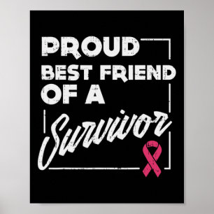 Geschenk zur Unterstützung von Brustkrebs für den  Poster