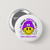 Geschenk zur Unterstützung von Kinderkrippen Button (Vorne & Hinten)