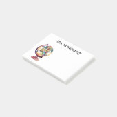 Geschenk zur Würdigung des Geschichts- oder Geogra Post-it Klebezettel (angewinkelt)
