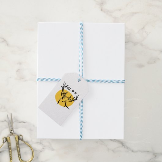 Geschenkanhänger (Mit Garn)