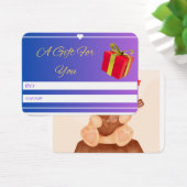 Geschenkanhänger (Schreibtisch)