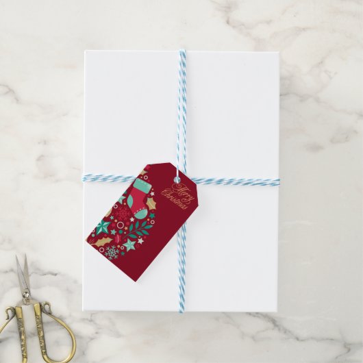 Geschenkanhänger (Mit Garn)