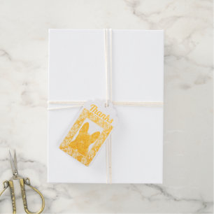 Geschenkanhänger aus Folie French Bulldog