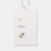 Geschenkanhänger Bee's Meadow (Rückseite)